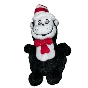 Aurora World Dr. Seuss Cat in the Hat Plush Small Stuffed Animal Beanbag Toy